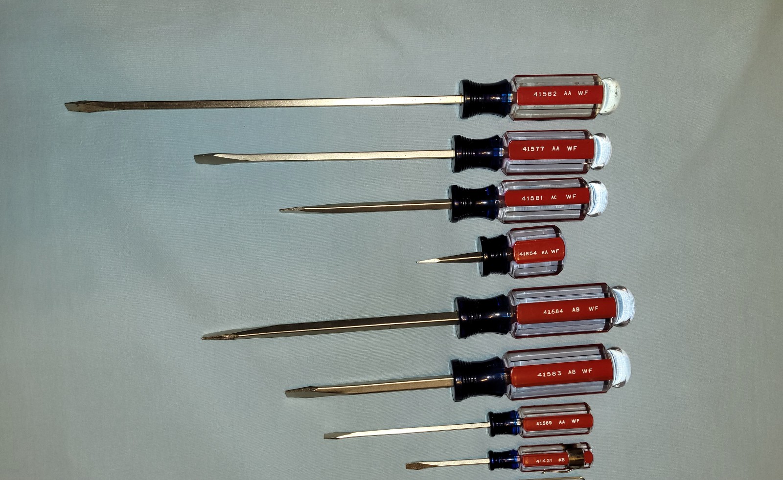 Craftsman Screwdriver Set 8 pc Slotted Flat Tip Made in USA