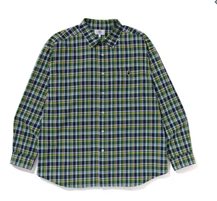 a bathing ape mens loose fit shirt NWT