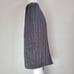Vintage 80s Gray Striped Pencil Skirt