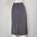 Vintage 80s Gray Striped Pencil Skirt