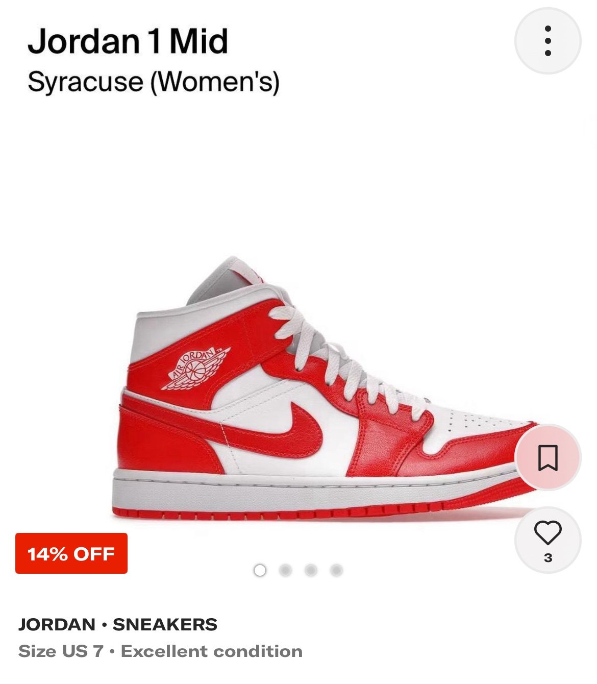 Jordan 1 Mid Syracuse (Women's)