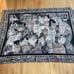 COTTAGE CAT THROW BLANKET Fringe Trim Vintage Tapestry Throw Blanket Grandmacore