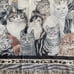 COTTAGE CAT THROW BLANKET Fringe Trim Vintage Tapestry Throw Blanket Grandmacore