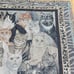 COTTAGE CAT THROW BLANKET Fringe Trim Vintage Tapestry Throw Blanket Grandmacore