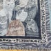 COTTAGE CAT THROW BLANKET Fringe Trim Vintage Tapestry Throw Blanket Grandmacore