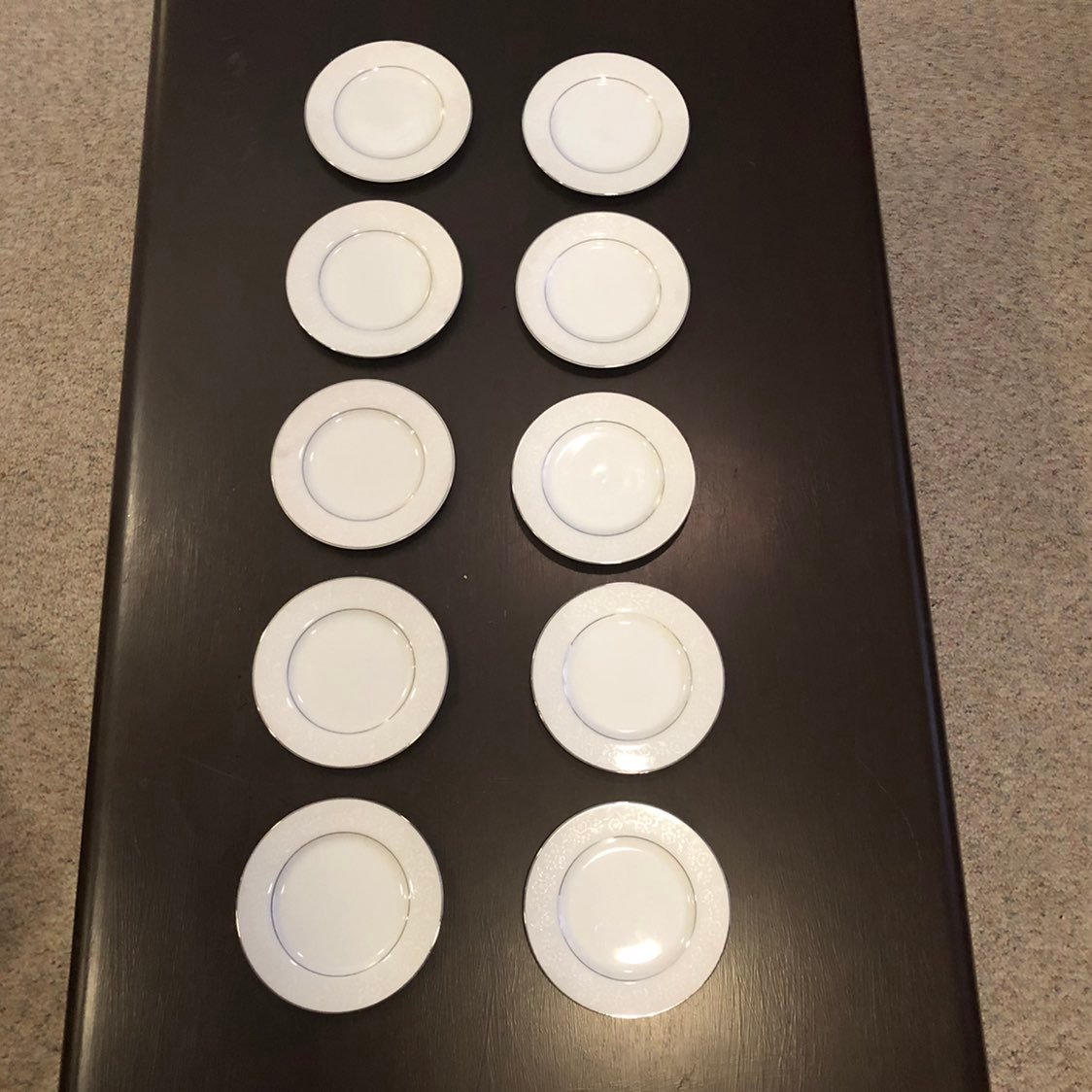 (10) Mikasa Stratford Bread & Butter Plates