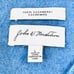 John W Nordstrom Men's Cashmere Sweater Size L Blue V Neck Long Sleeve