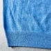 John W Nordstrom Men's Cashmere Sweater Size L Blue V Neck Long Sleeve