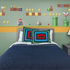 SUPER MARIO BROS.™: THEME MURAL - OFFICIALLY LICENSED NINTENDO REMOVABLE