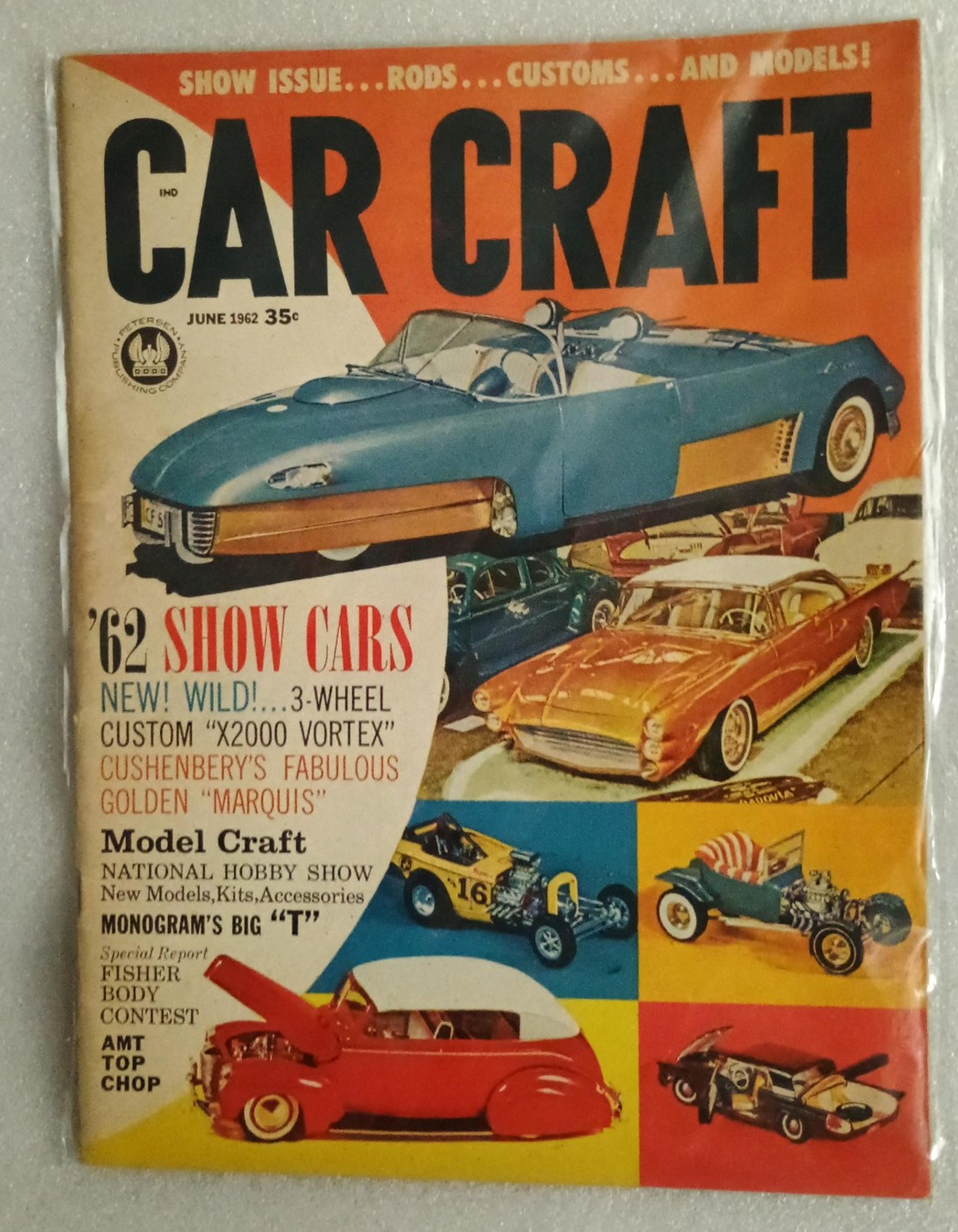 1962 Car Craft Magazine free shipping