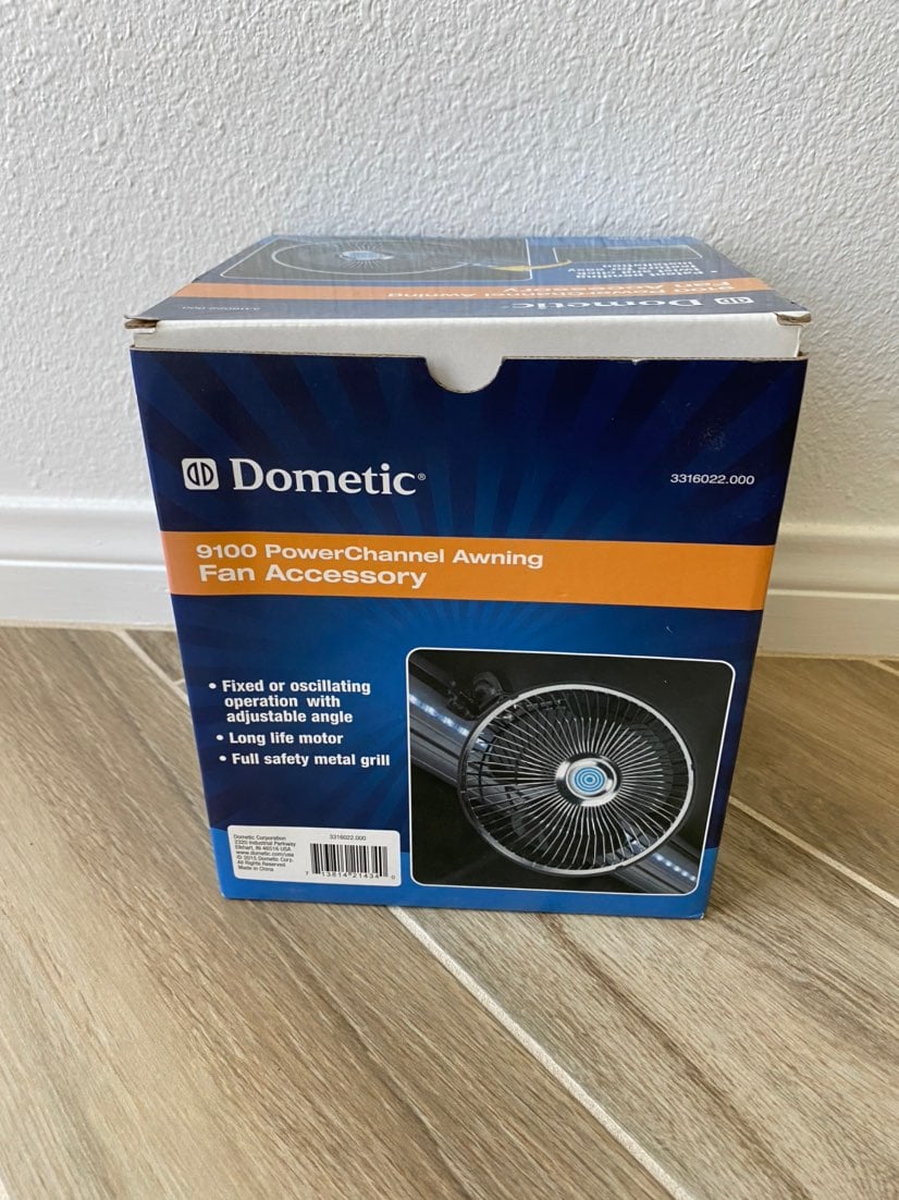 NEW Dometic Power Channel Fan Accessory