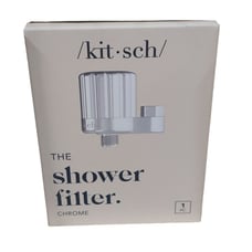 Kitsch Chrome Shower Filter - Upgrade Your Beauty Routine with Water Filtration