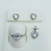 925 Sterling Silver Cubic Zircon Jewelry Set, UU1P7A7063