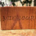 Handmade It’s a Bear in a Cage Midsommar A24 Schleich Brown Bear Solid Oak Wood