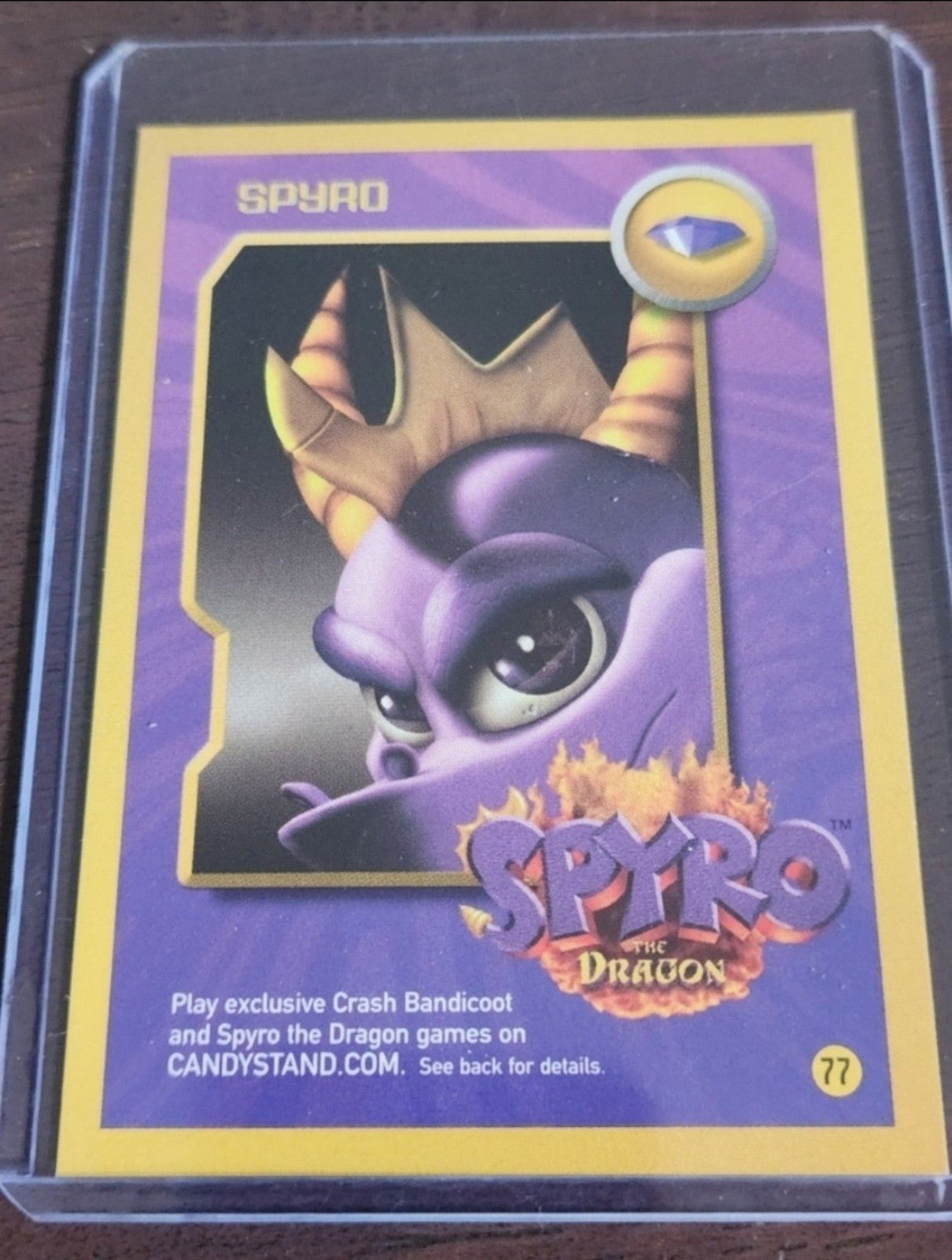 Spyro the Dragon & Crash Bandicoot Rare Card #77