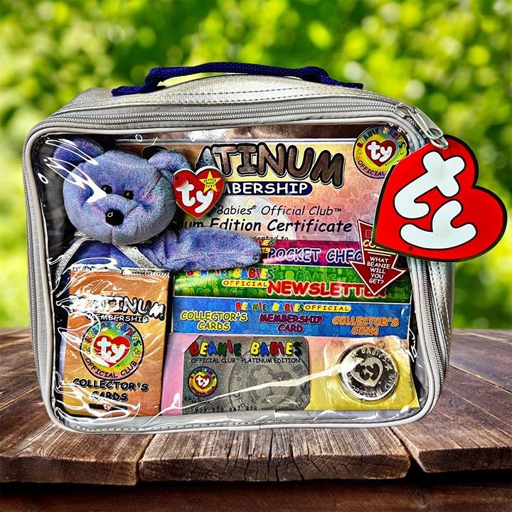 TY Beanie Babies Official Club Platinum Membership Kit 1999 Limited Edition Seal