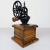 Antique Coffee Grinder Reproduction Manual Crank with Catch Drawer