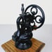 Antique Coffee Grinder Reproduction Manual Crank with Catch Drawer