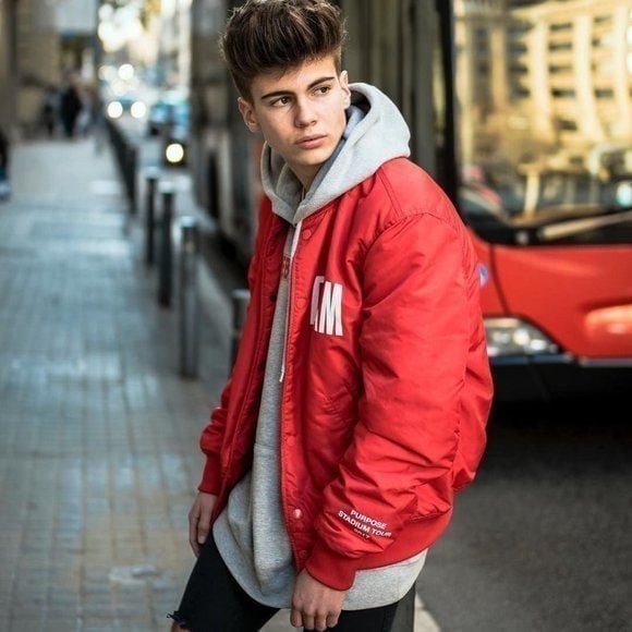 H&M Justin Bieber Purpose Tour 2017 Team Jacket