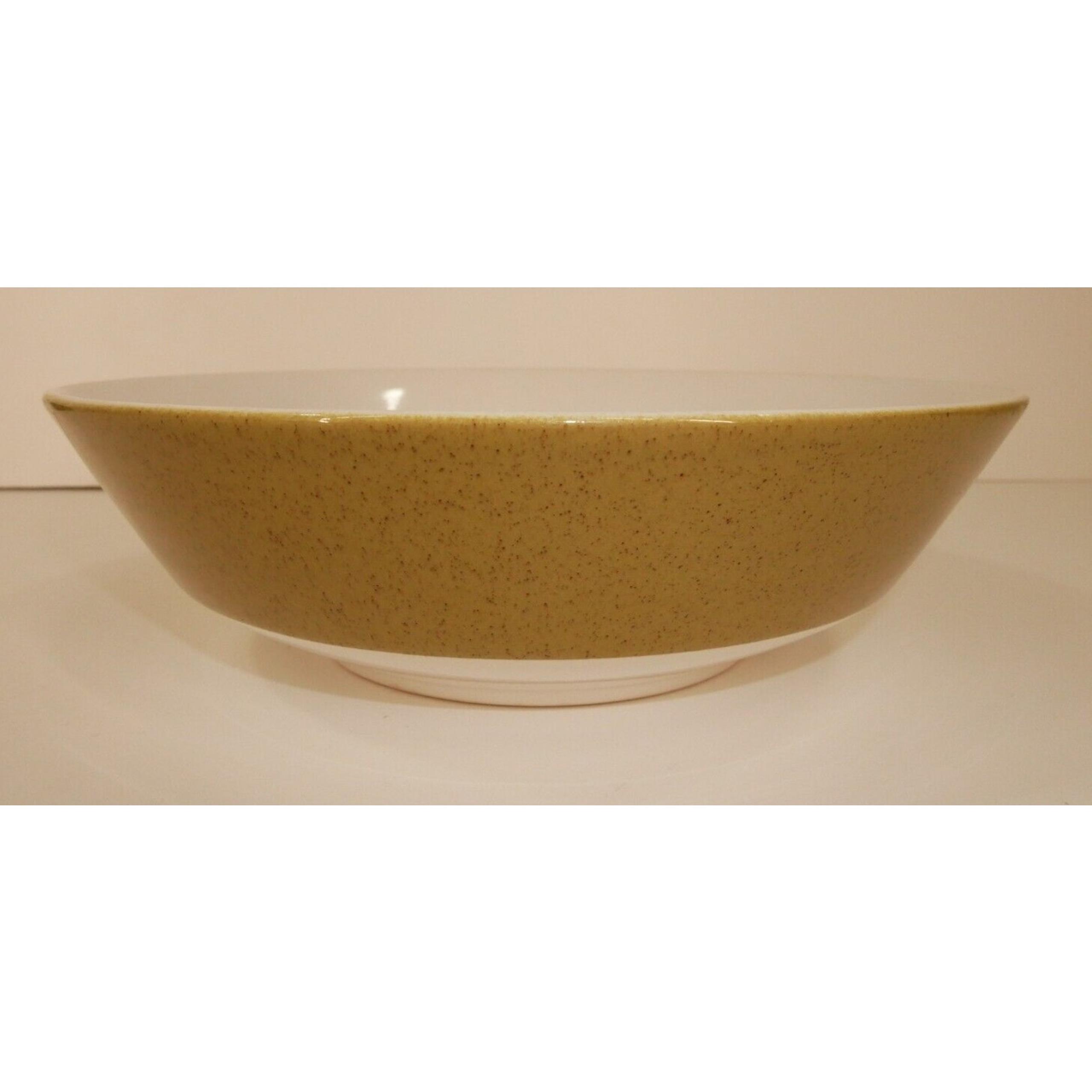 VTG 8.5" Mikasa Mediterrania Avocado Green Serving Dish Casserole Bowl MCM Japan