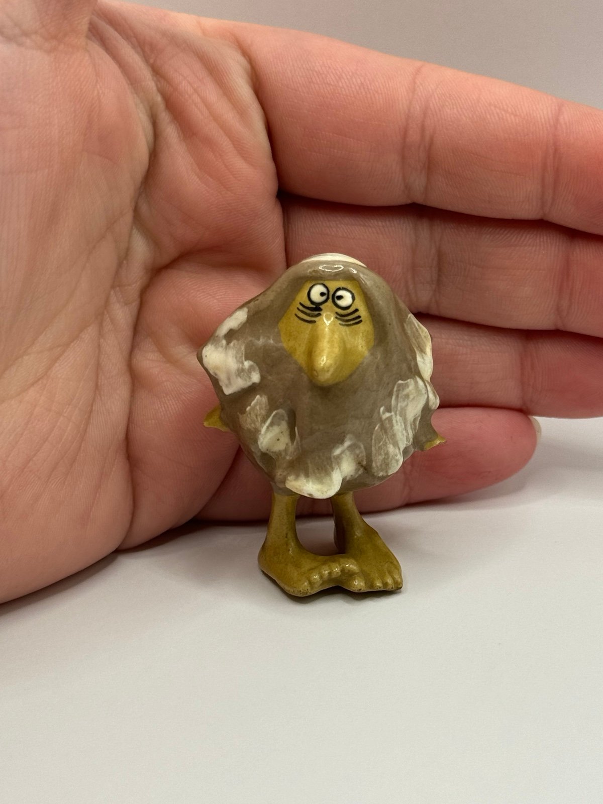 Vintage Old Hagen Renaker Little Horribles Caveman Guy Miniature Trinket Chips**