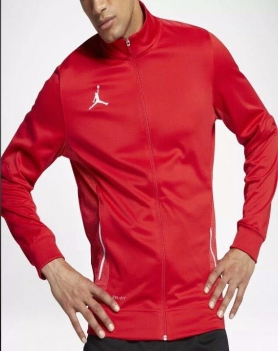 NWT men’s size large Air Jordan team flight Track Jacket