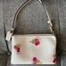 COACH Corner Zip Wristlet in Floral Print Coated Canvas