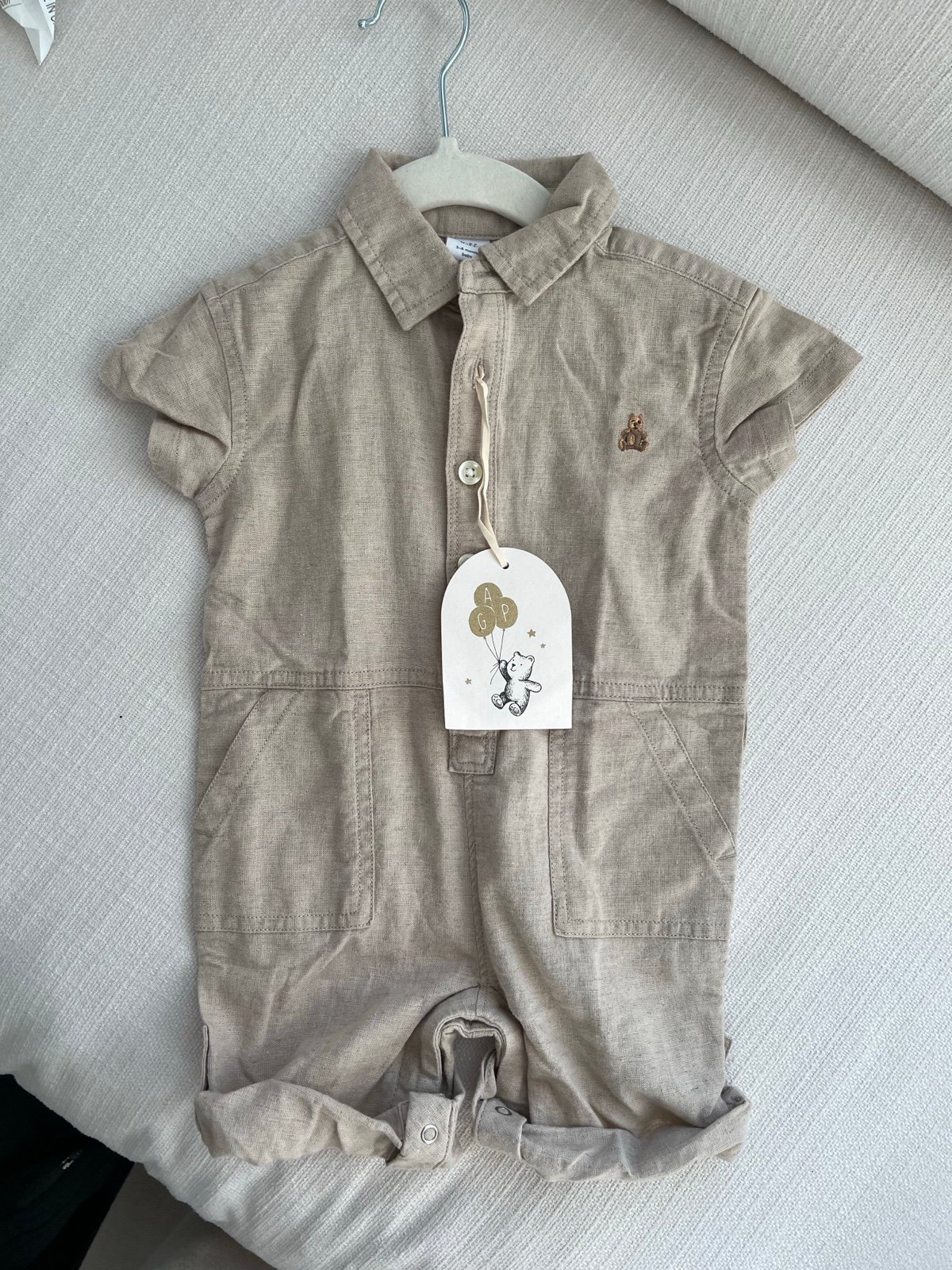 Gap Linen Baby Romper