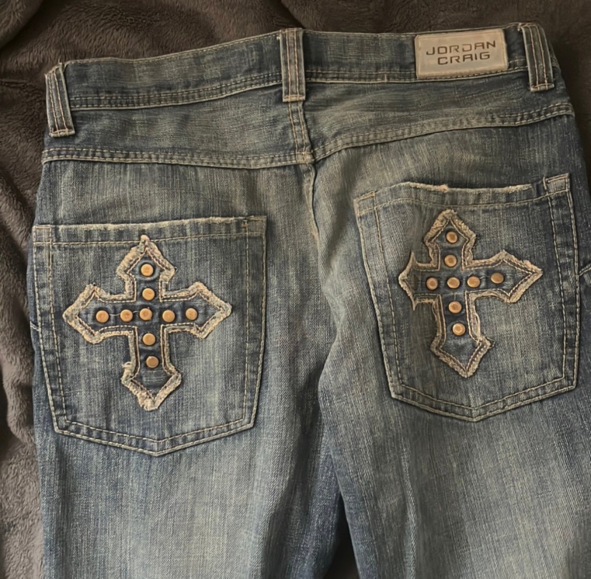 y2k cross jeans