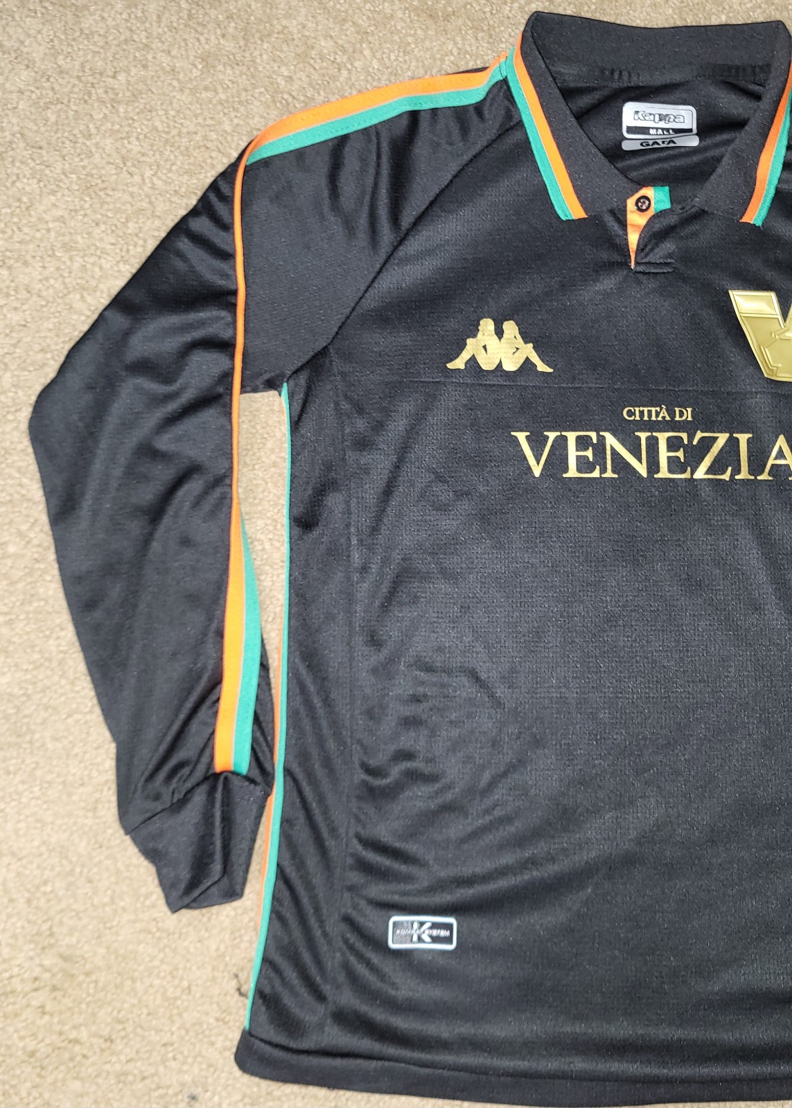 Venezia FC Home Jersey Long Sleeve Size Small