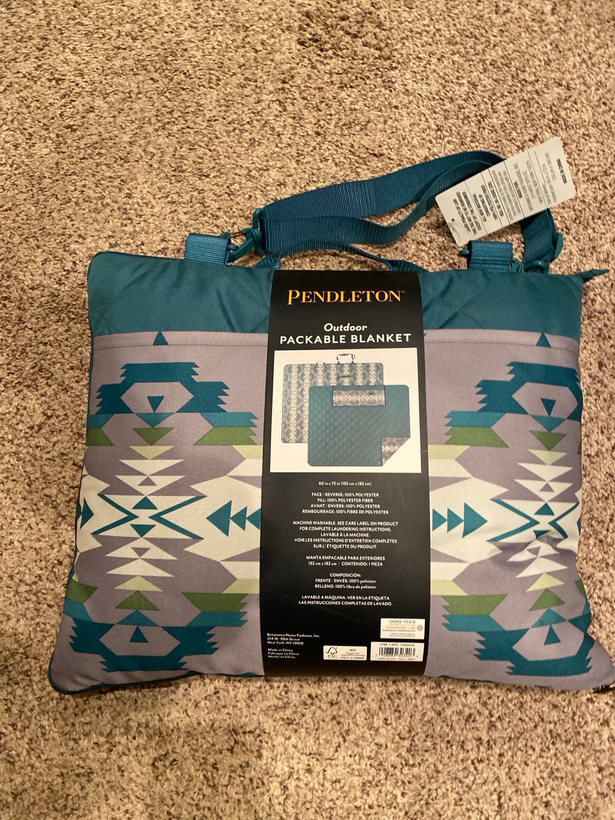 Pendleton blanket to go