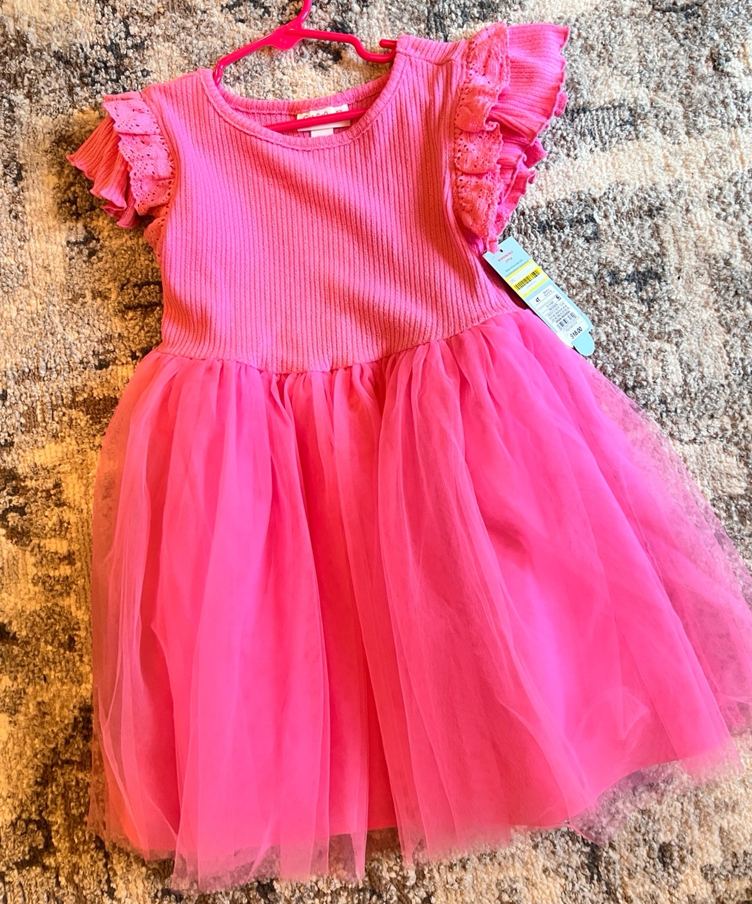 TARGET Pink Cat & Jack Toddler Girls Dress 4T