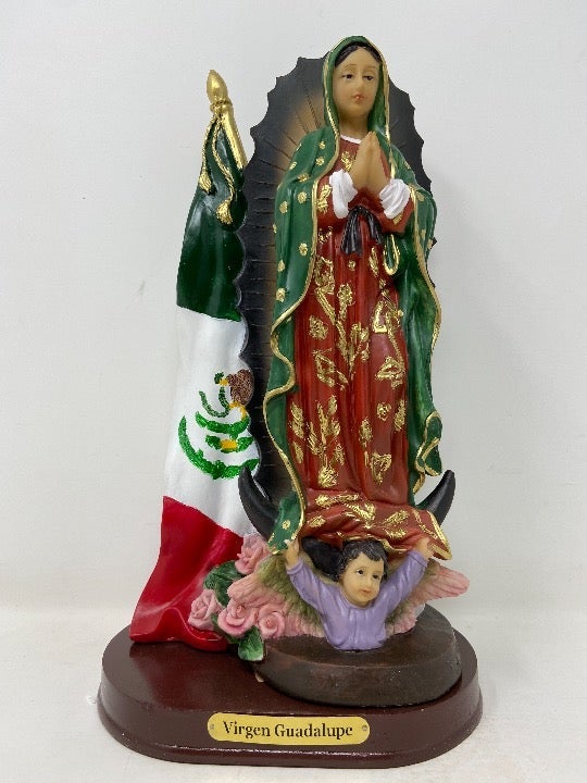 Virgen Guadalupe 12 Inch Statue 19998 Our Lady Of Guadalupe