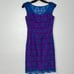 Lilly Pulitzer Selena Royce Blue Daisy Floral Eyelet Overlay Dress
