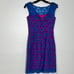Lilly Pulitzer Selena Royce Blue Daisy Floral Eyelet Overlay Dress