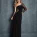 Black One Shoulder Sequin Dress