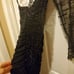 Black One Shoulder Sequin Dress
