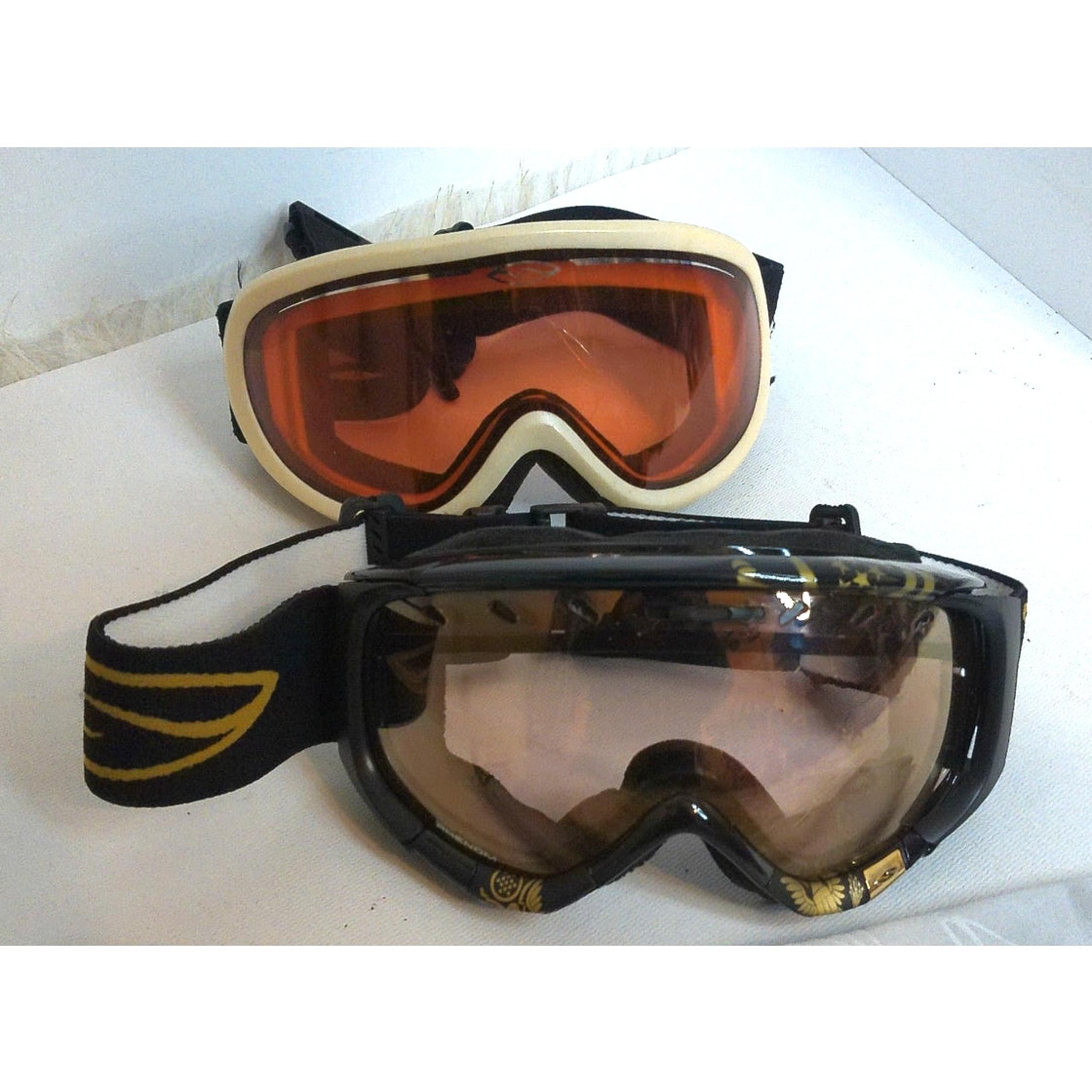 Smith Phenom Ski Goggles SET OF 2 READ AS IS