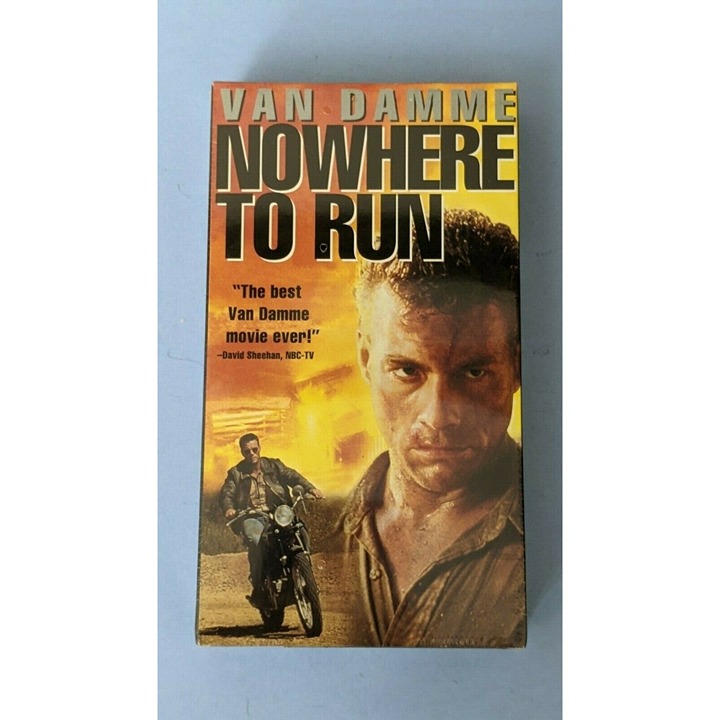 Nowhere to Run VHS, 1993 SEALED Brand New Jean-Claude Van Damme IGS READY! JCVD