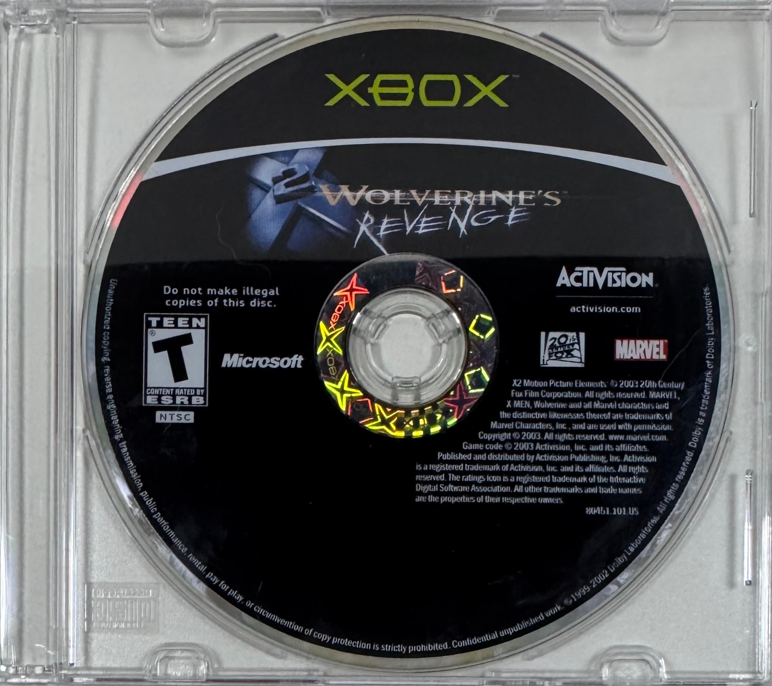 X2: WOLVERINE'S REVENGE