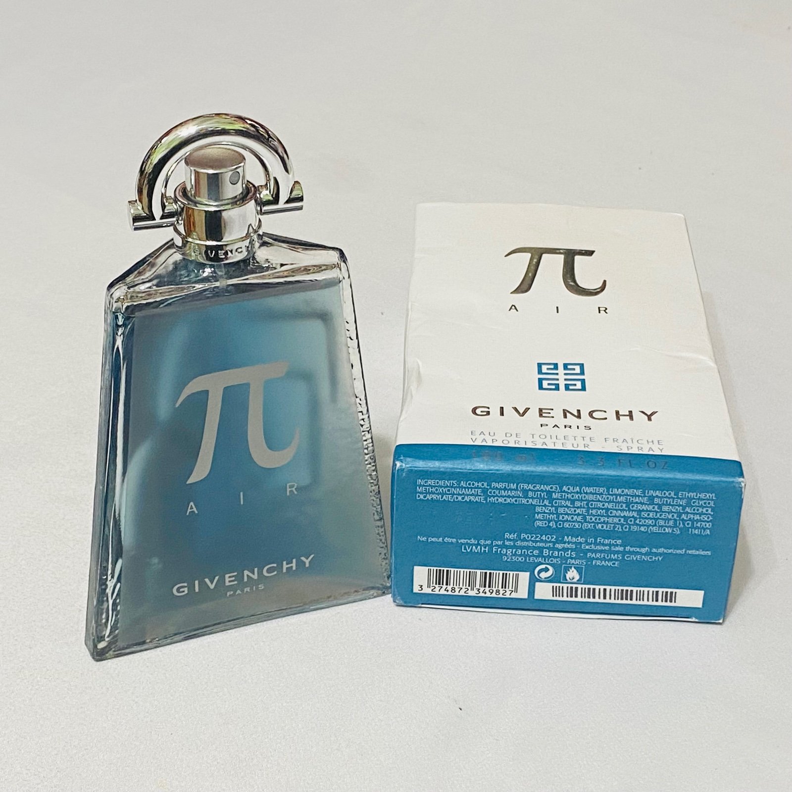 Vintage: Givenchy PI Air by Givenchy Men 3.3 fl.oz / 100 eau de toilette spray