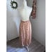 Torrid Tea Length Washable Gauze Smocked Waist Skirt (Sz 1)