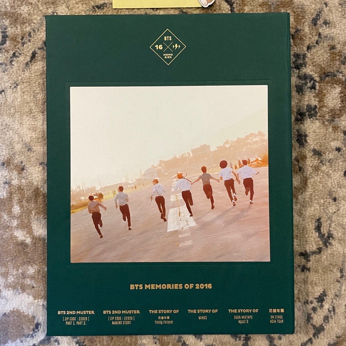 BTS MEMORIES OF 2016 DVD