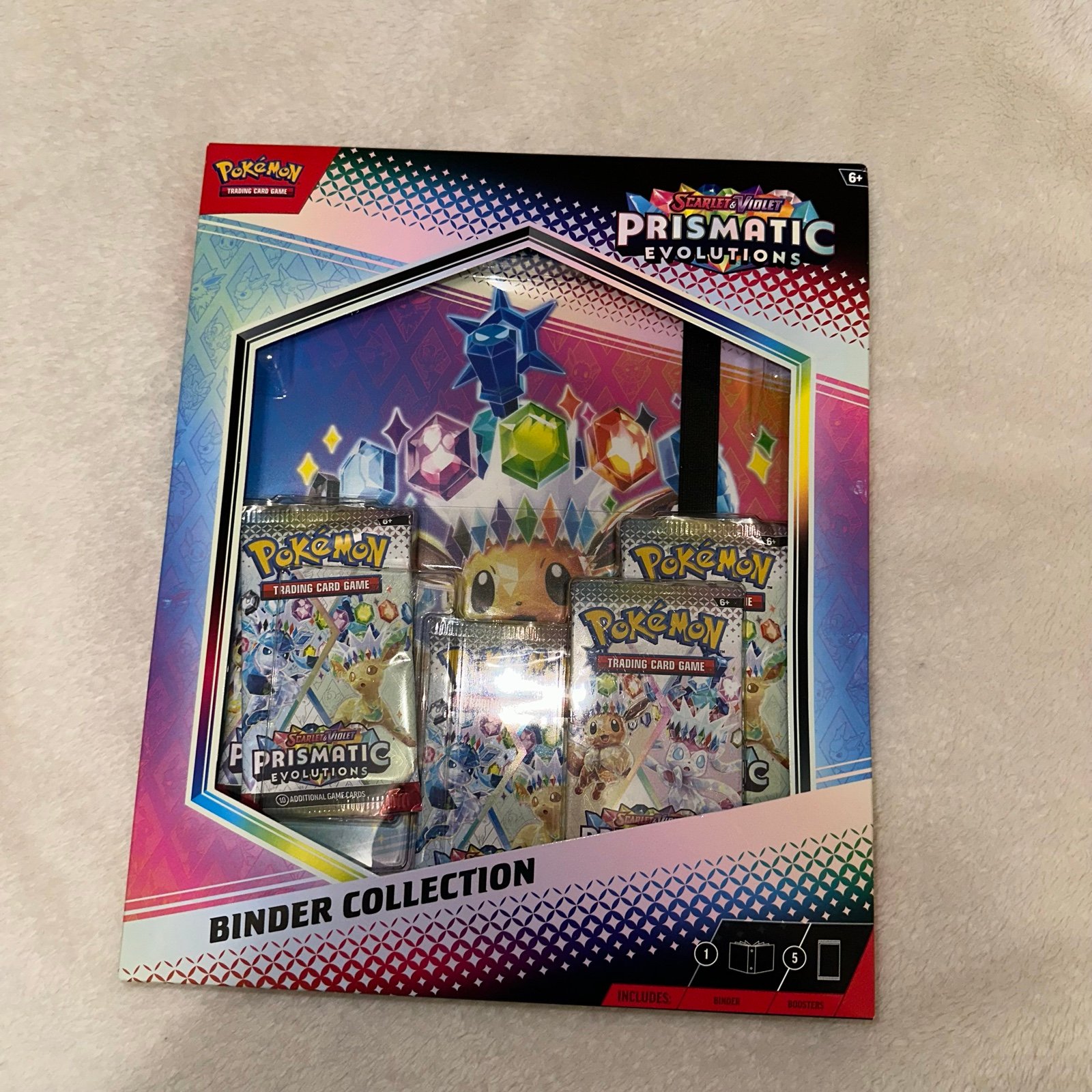 Pokemon - Scarlet & Violet - Prismatic Evolutions Binder
