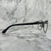 Calvin Klein CK5399 001 Eyeglasses Black White Square Full Rim Frames 52-17-135