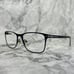 Calvin Klein CK5399 001 Eyeglasses Black White Square Full Rim Frames 52-17-135