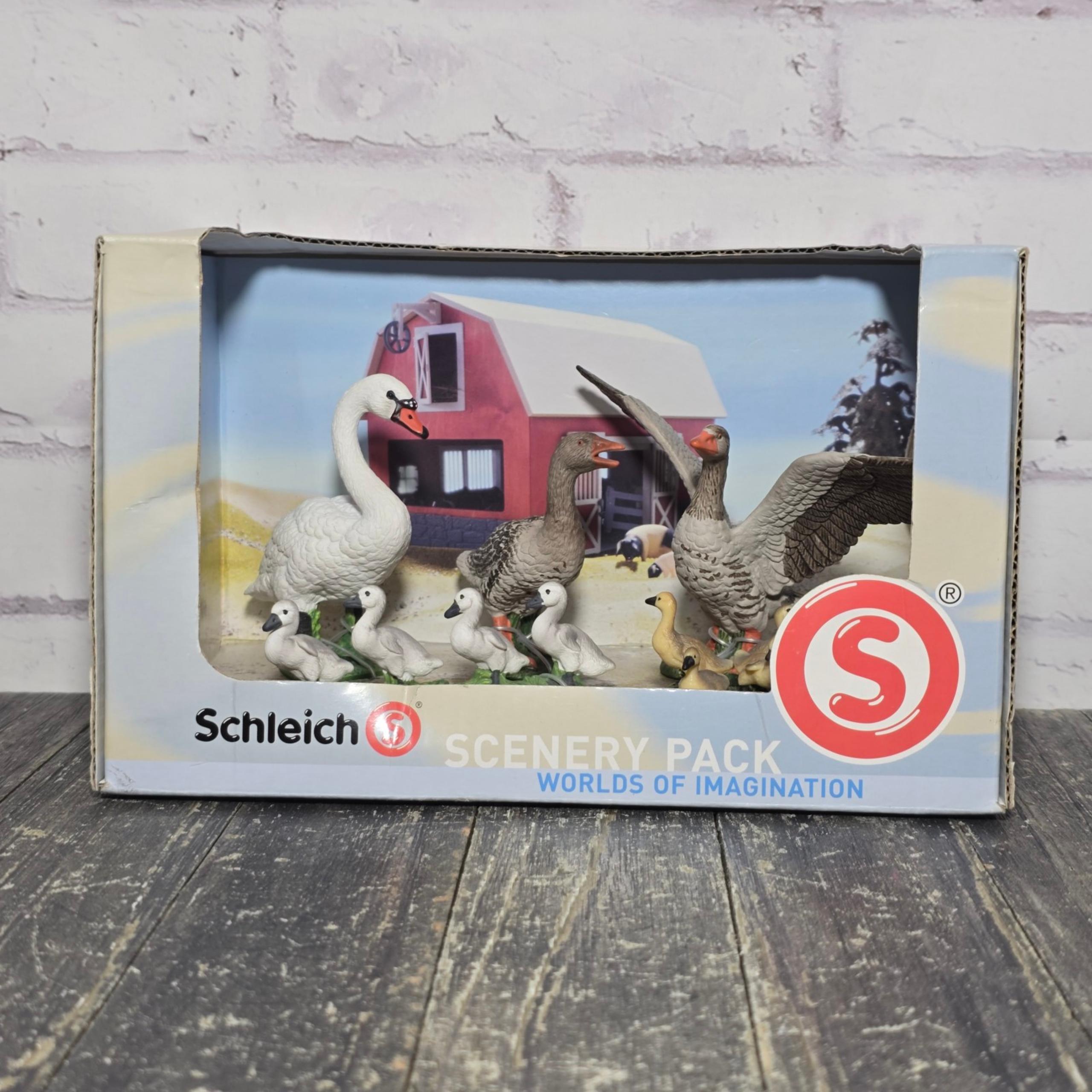 Schleich Scenery Pack Worlds of Imagination Bird Figures New Art # 41274