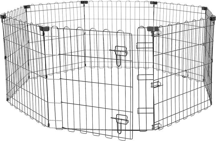 Octagonal Foldable Metal Exercise Pet Play Pen for Dogs