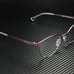NEW Emporio Armani Metallized Eyeglasses Women's