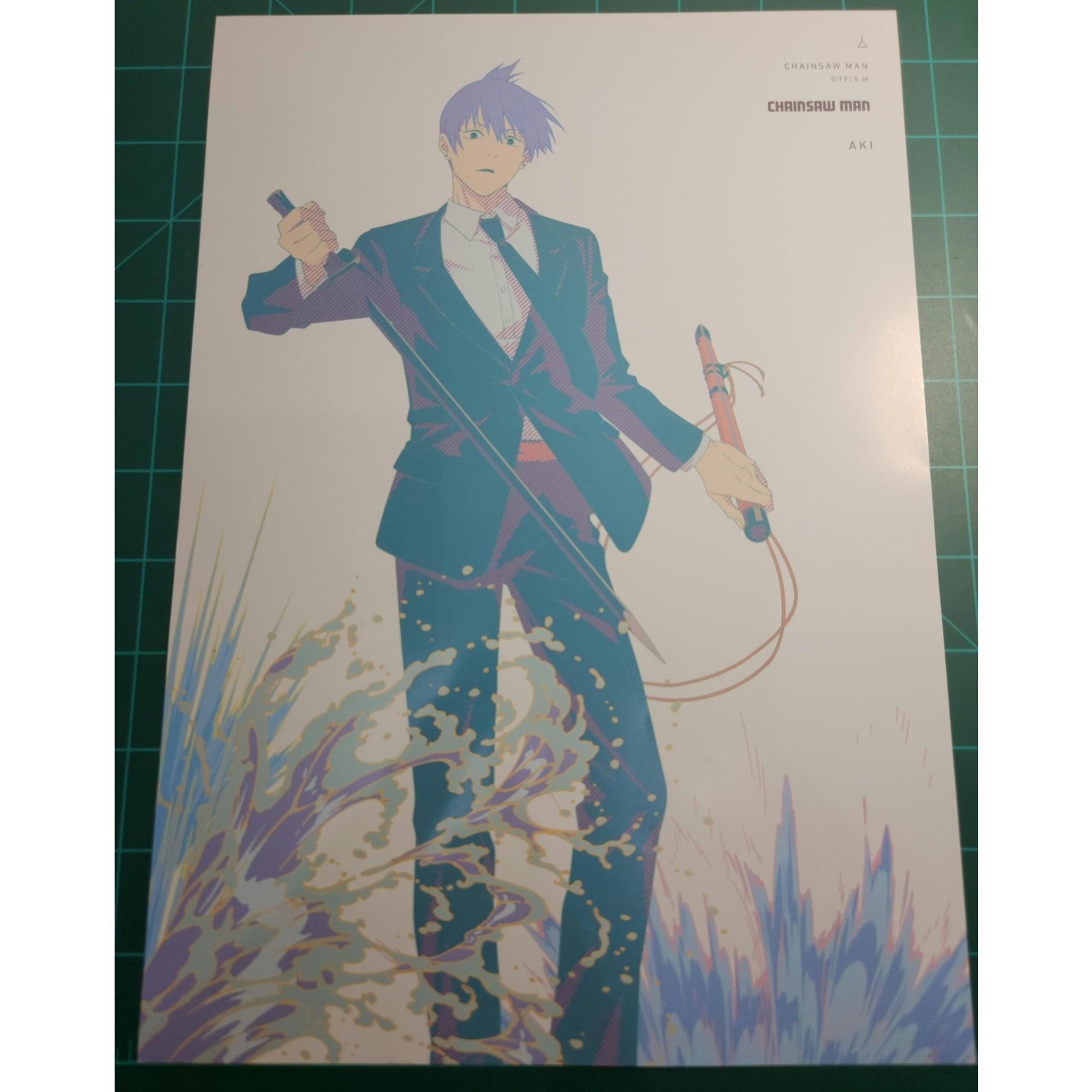 Chainsaw Man Paper Poster Collection Aki